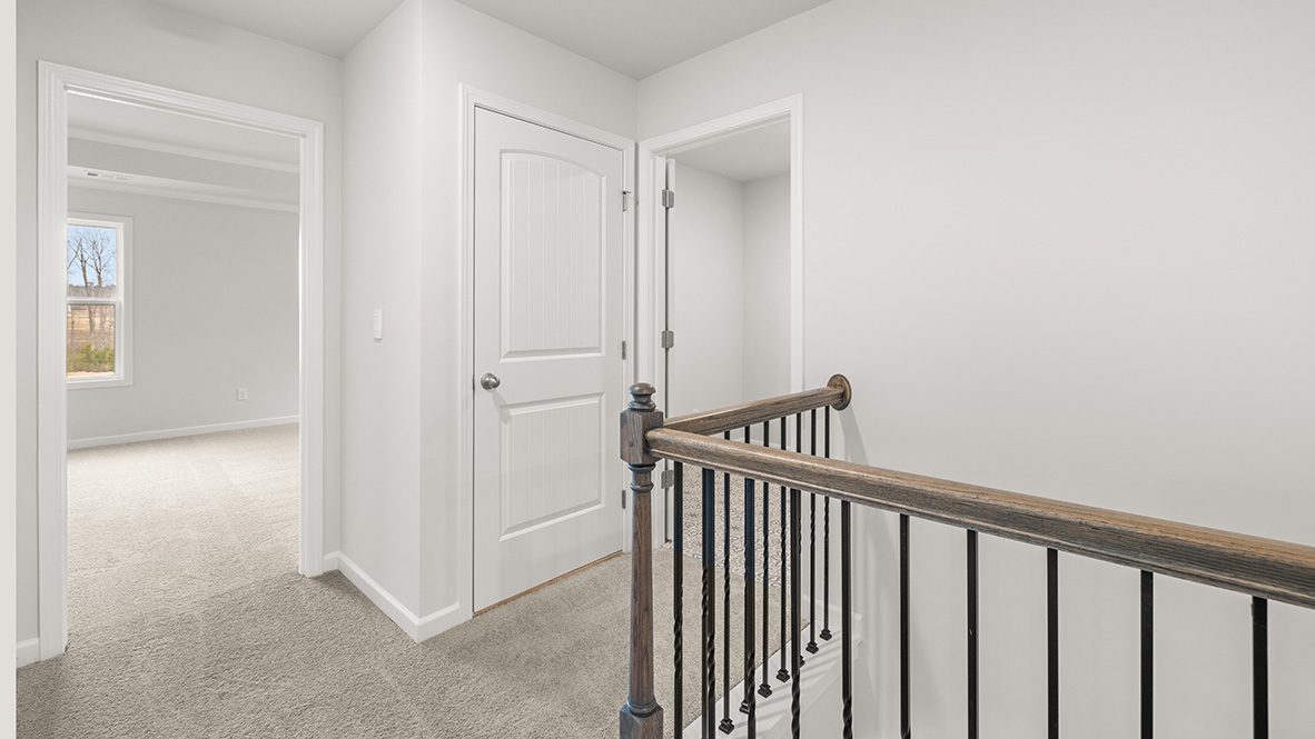 Interior upstairs hallway