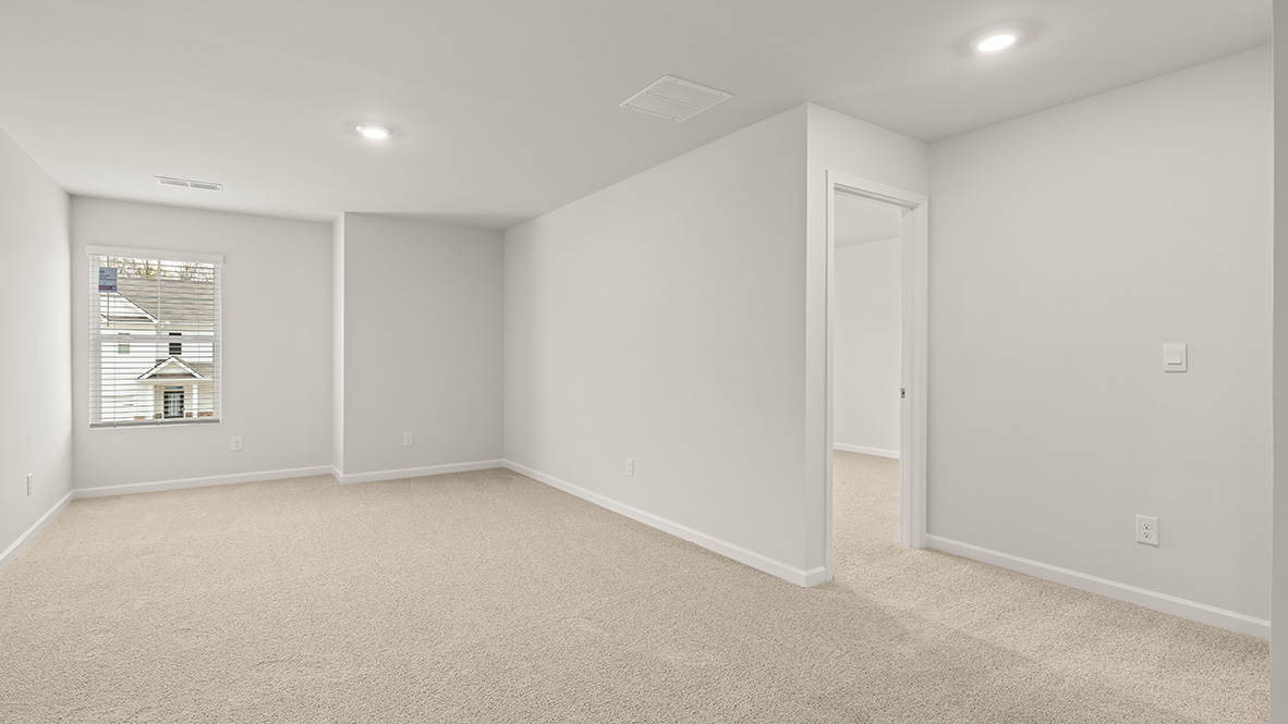 Interior upstairs loft area