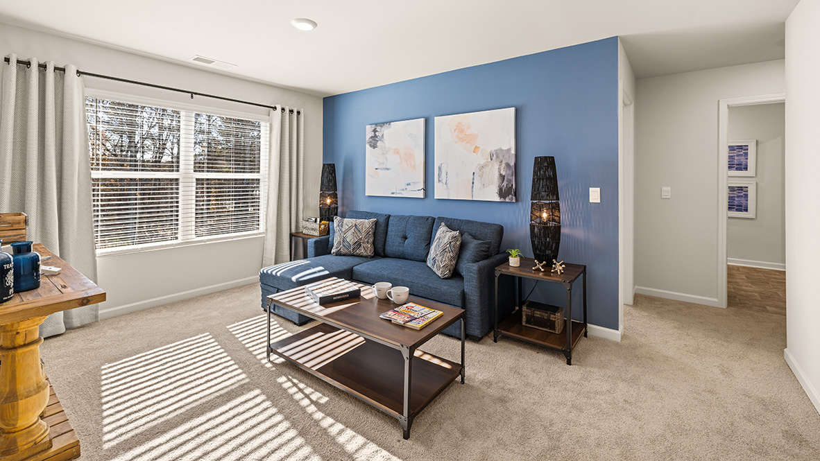 hayden loft area used as family room at thompson ridge in dallas georgia