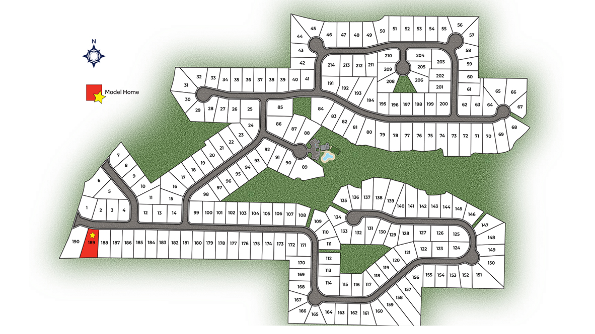 Static Lot Map