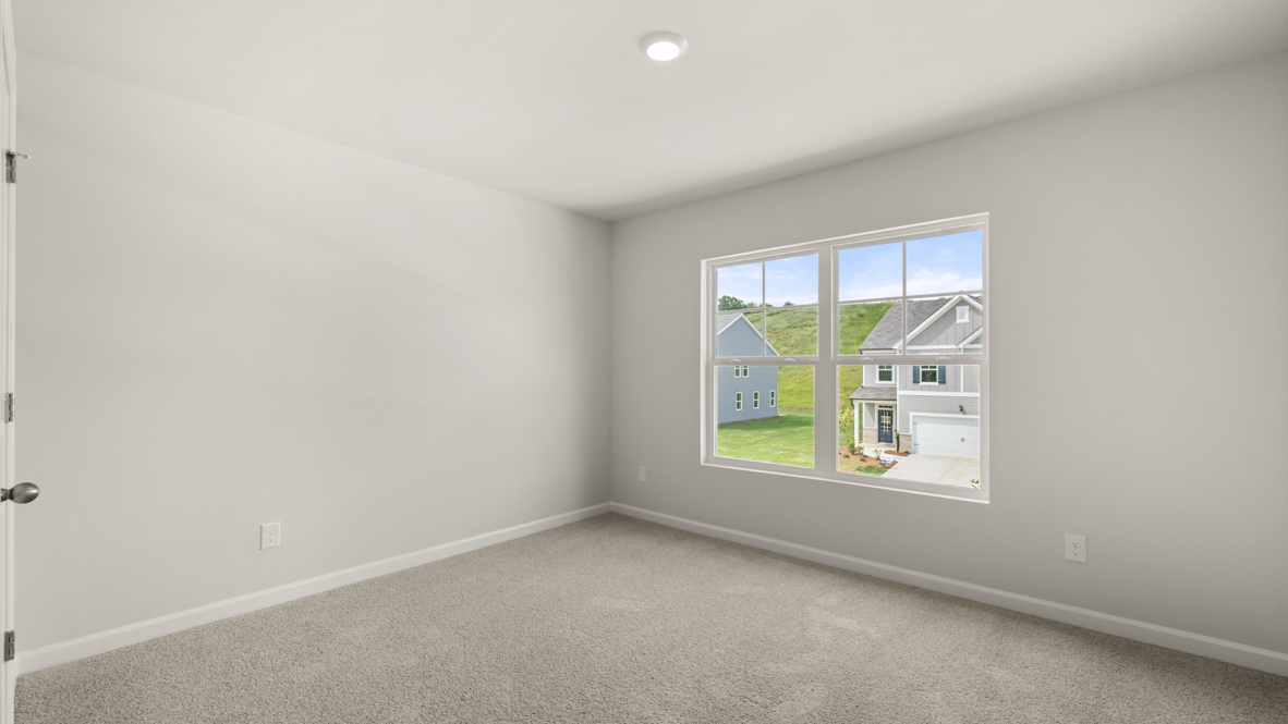 Interior bedroom with window