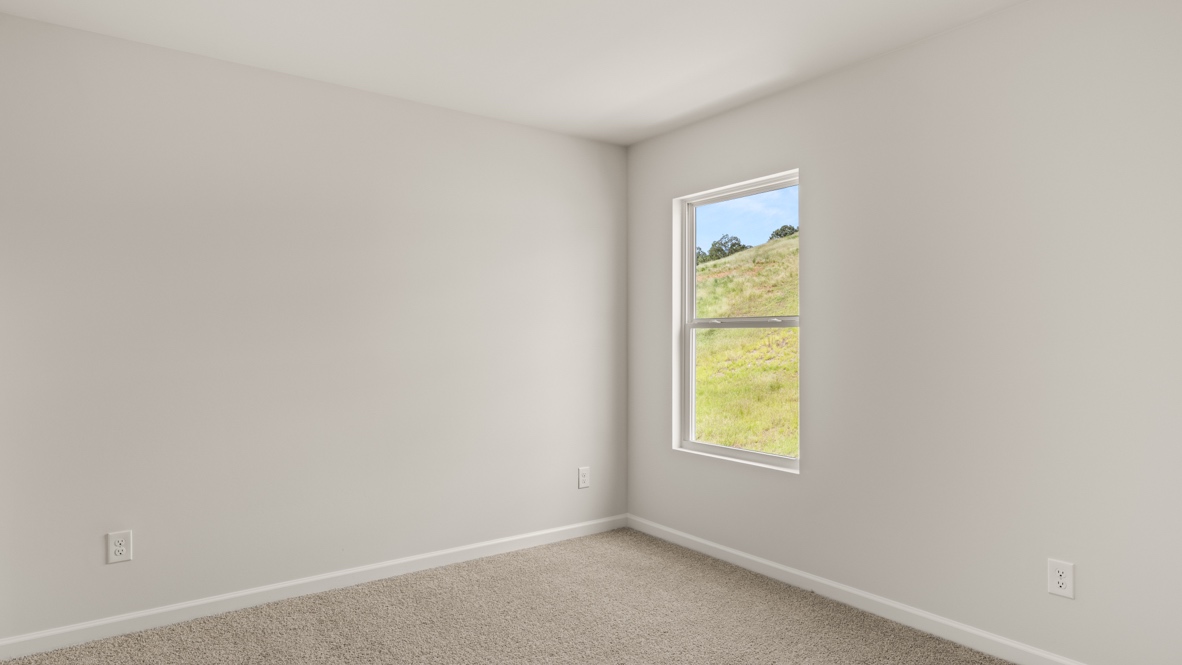 Interior bedroom with window