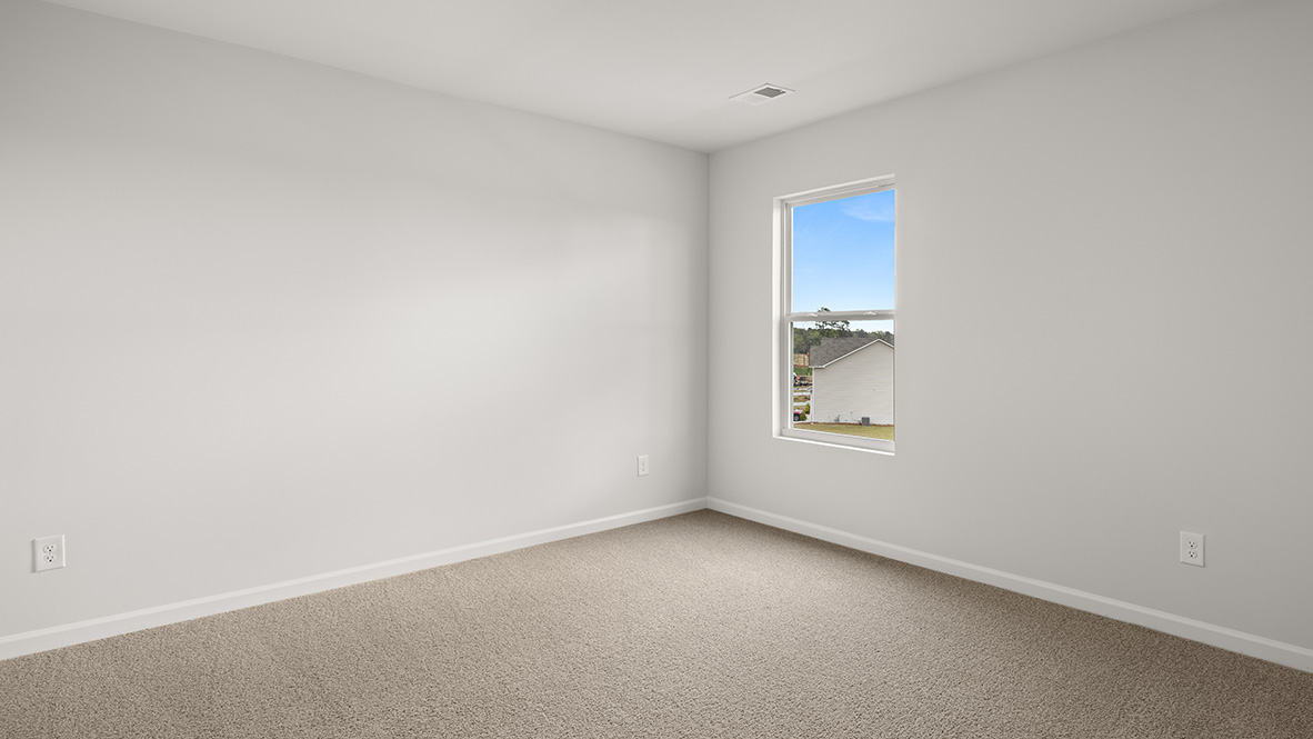 Interior bedroom with window