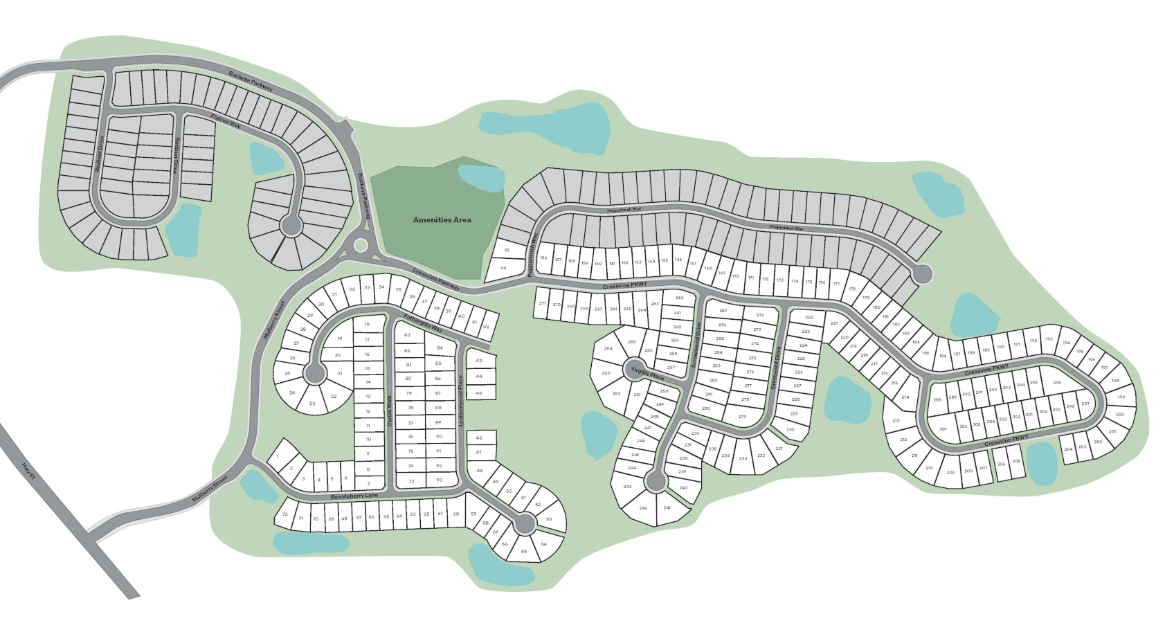 Static Lot Map