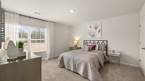 Sample Penwell Bedroom at Oakwood in Dallas, Georgia