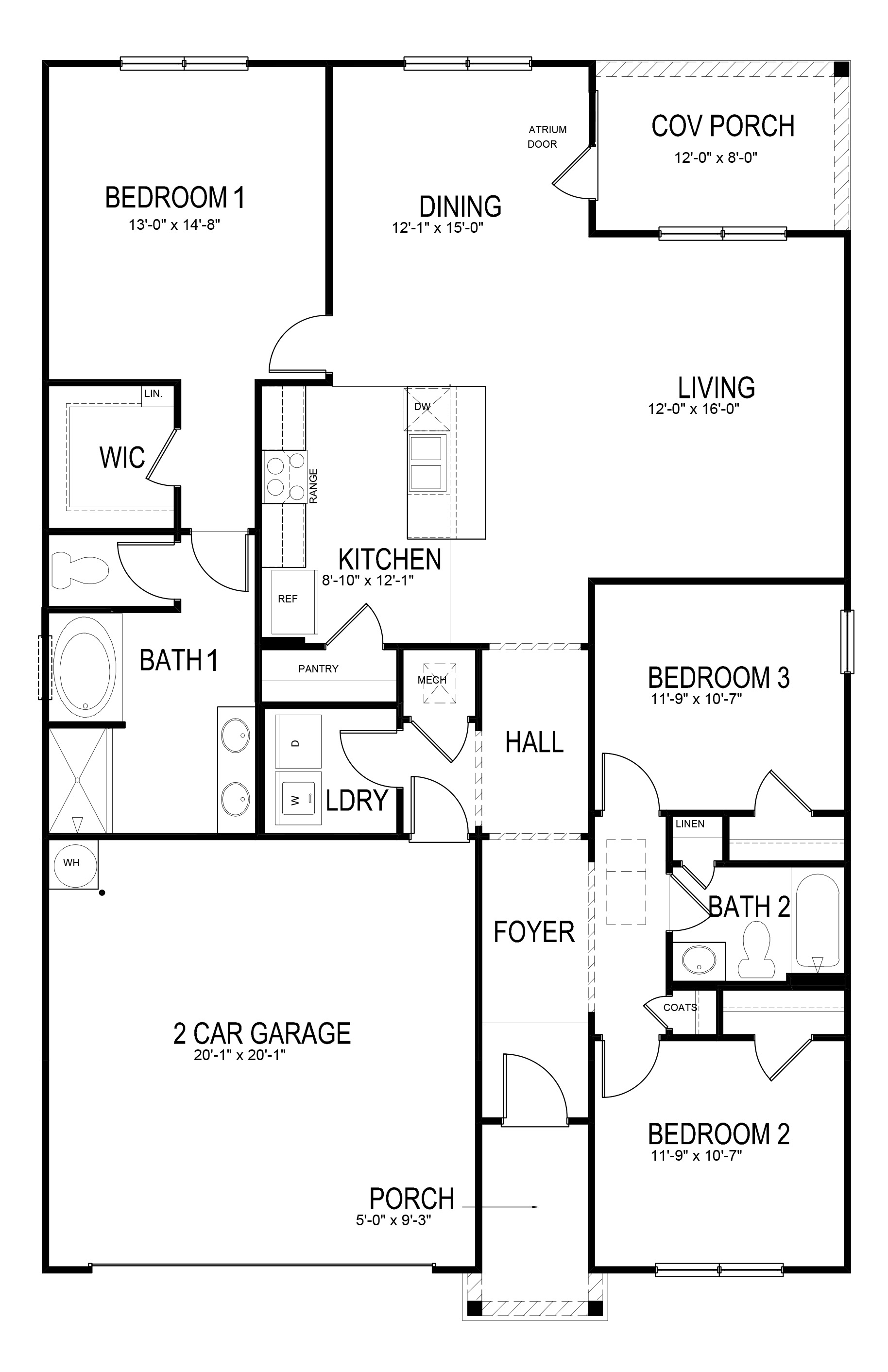 Aria floorplan