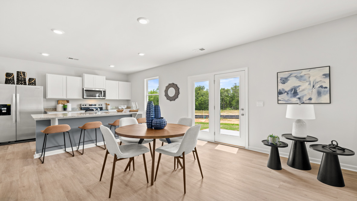 kitchen dining area Belhaven Plan