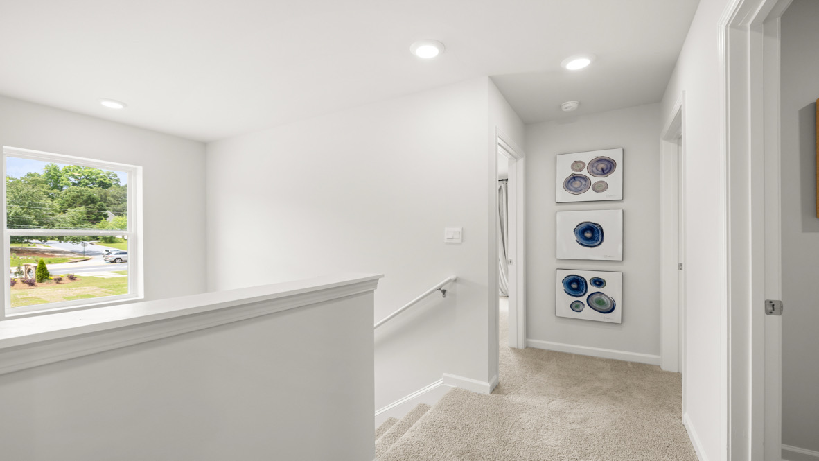 second level loft area Belhaven Plan