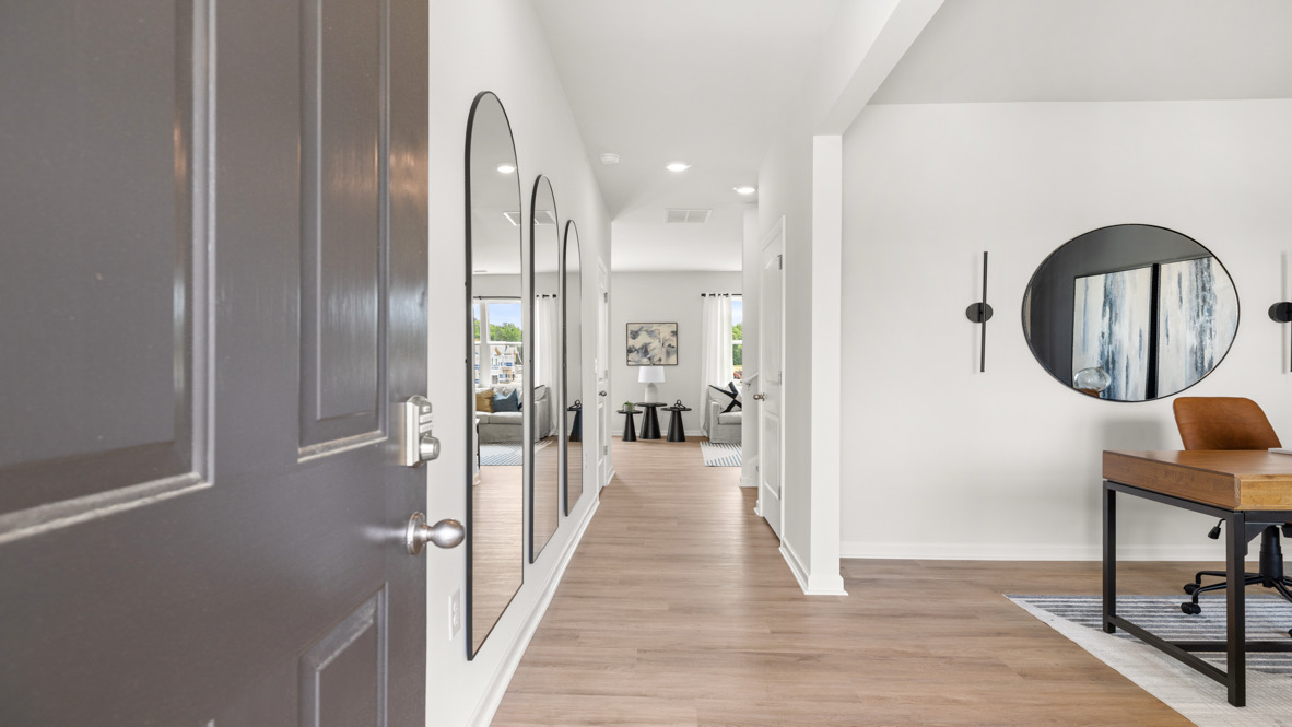 front door model home