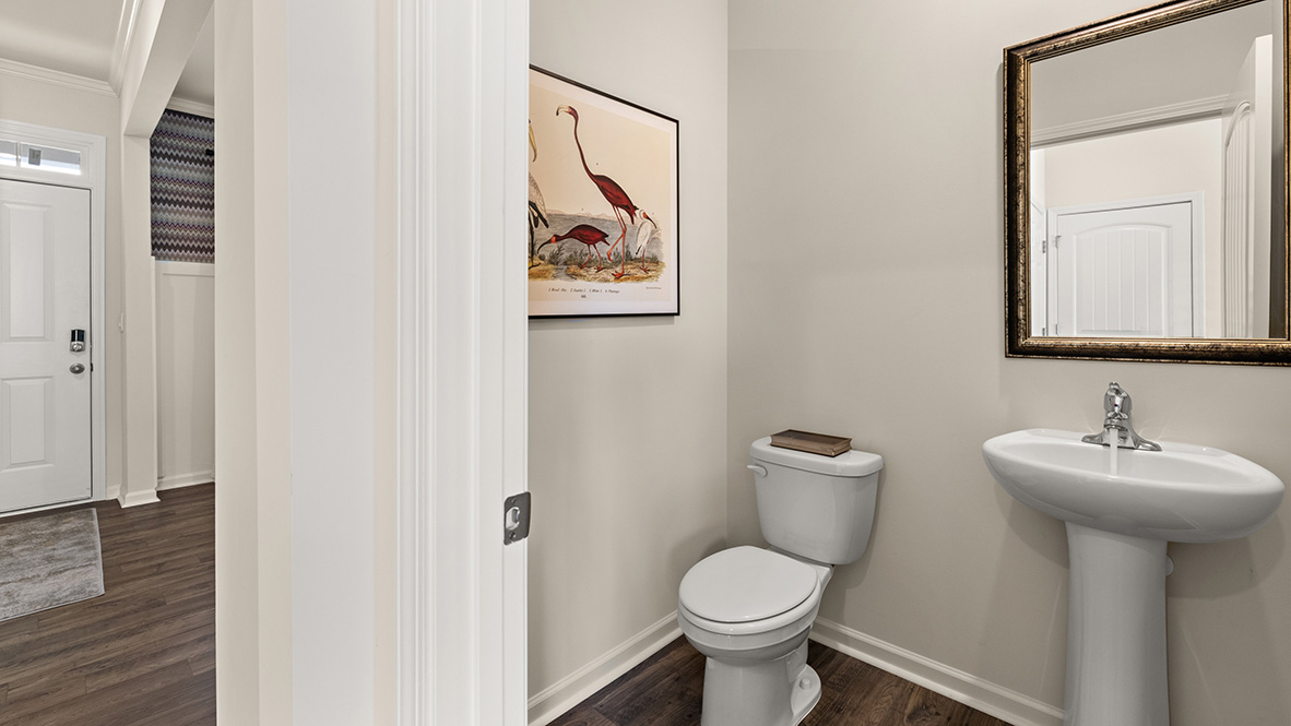 Powder room - half bath Penwell Plan