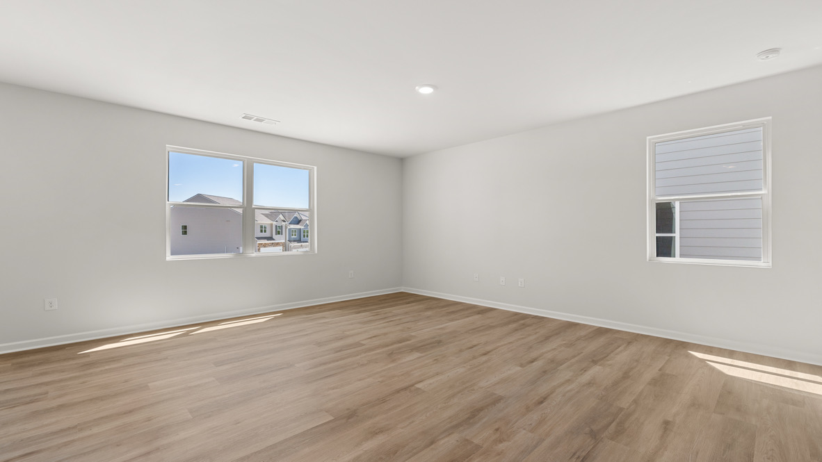 Interior living area with large windows