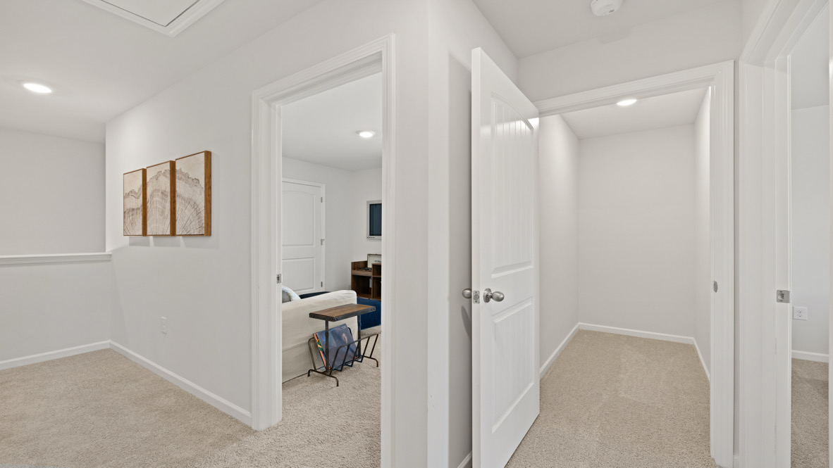 Interior upstairs hallway