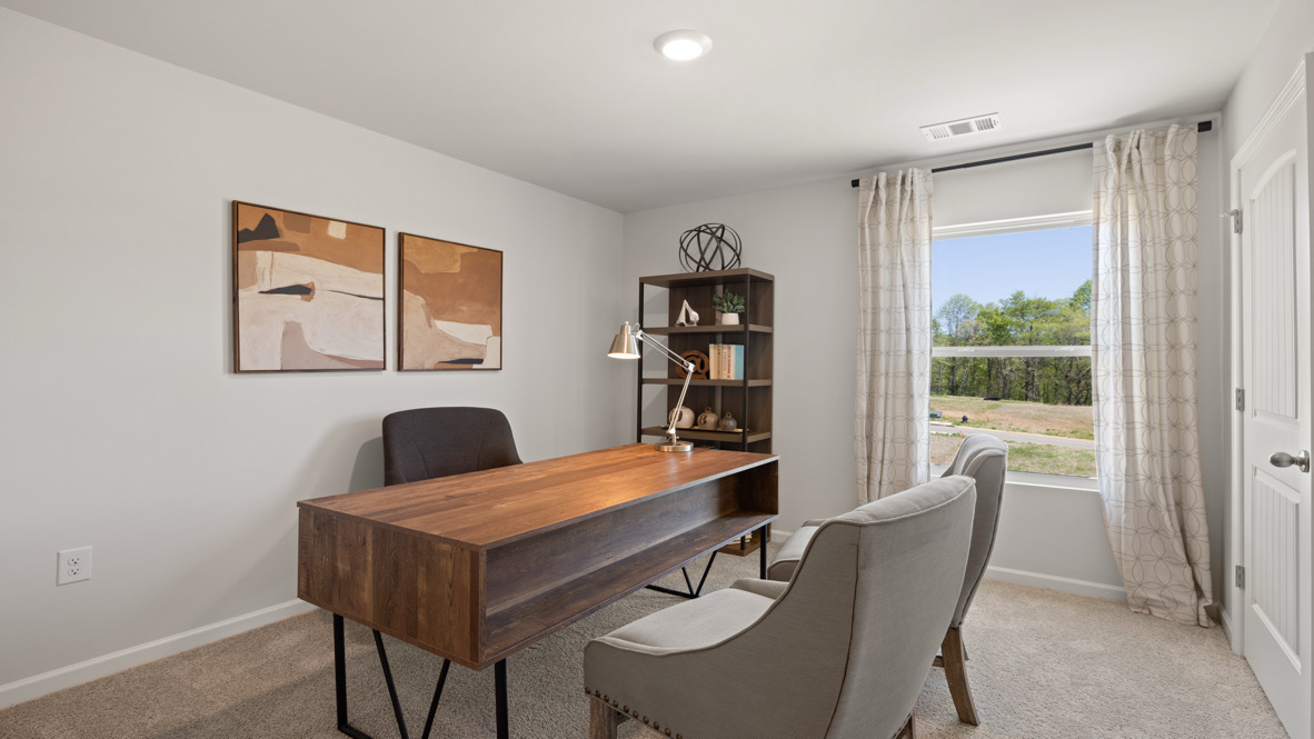 Interior office with window