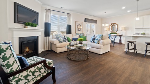 The Hayden Living Room Palisades in Dallas GA