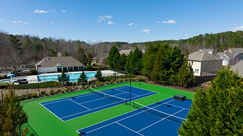 The Tennis Courts at Palisades in Dallas, Georgia