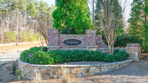 The Welcome Sign at Palisades in Dallas, Georgia