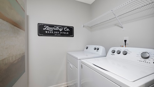 The Galen Laundry Room at Palisades in Dallas, Georgia