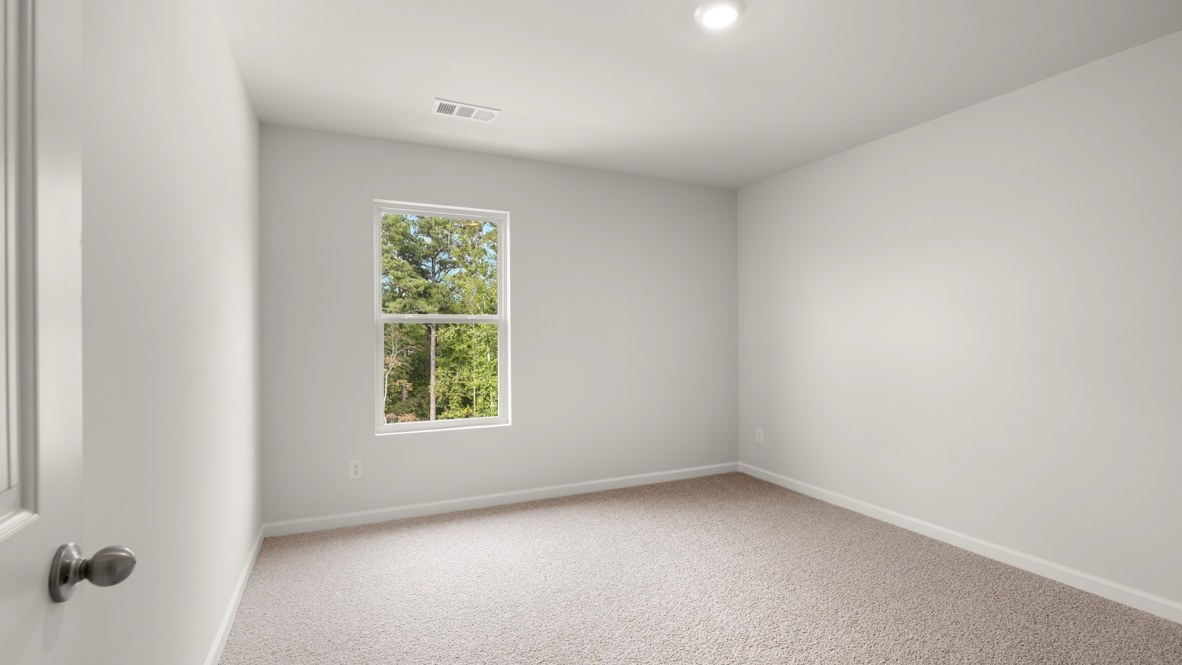 Interior bedroom with window