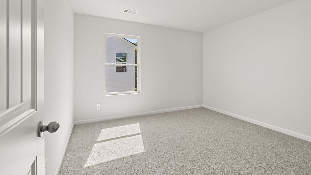 Interior bedroom with window