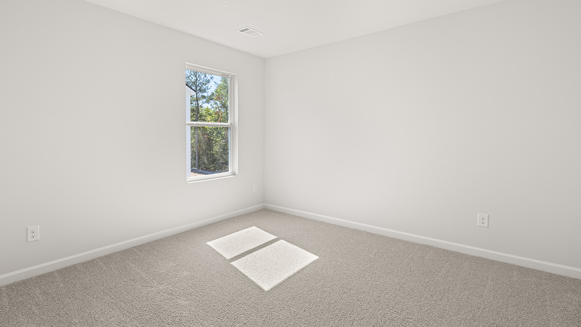 Interior bedroom with window
