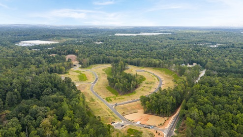 Ariel view of community