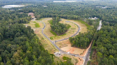 Ariel view of community