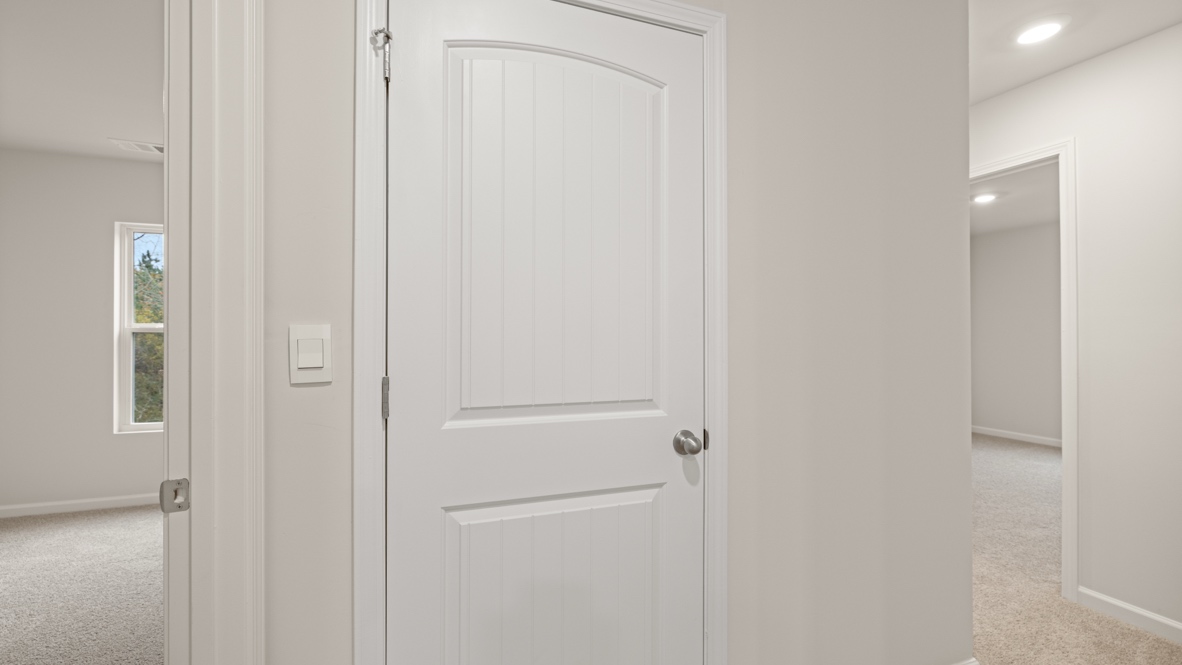 Interior upstairs hallway