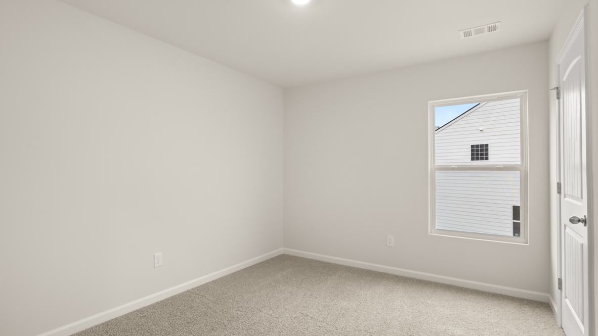 Interior bedroom with window
