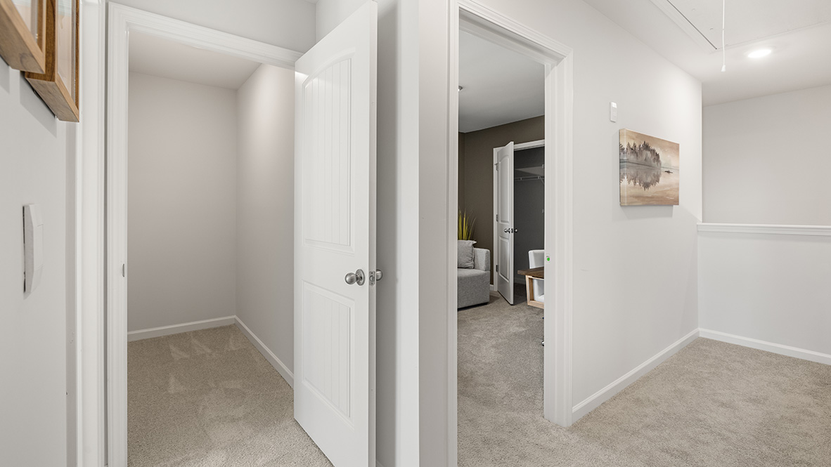 Interior upstairs loft area