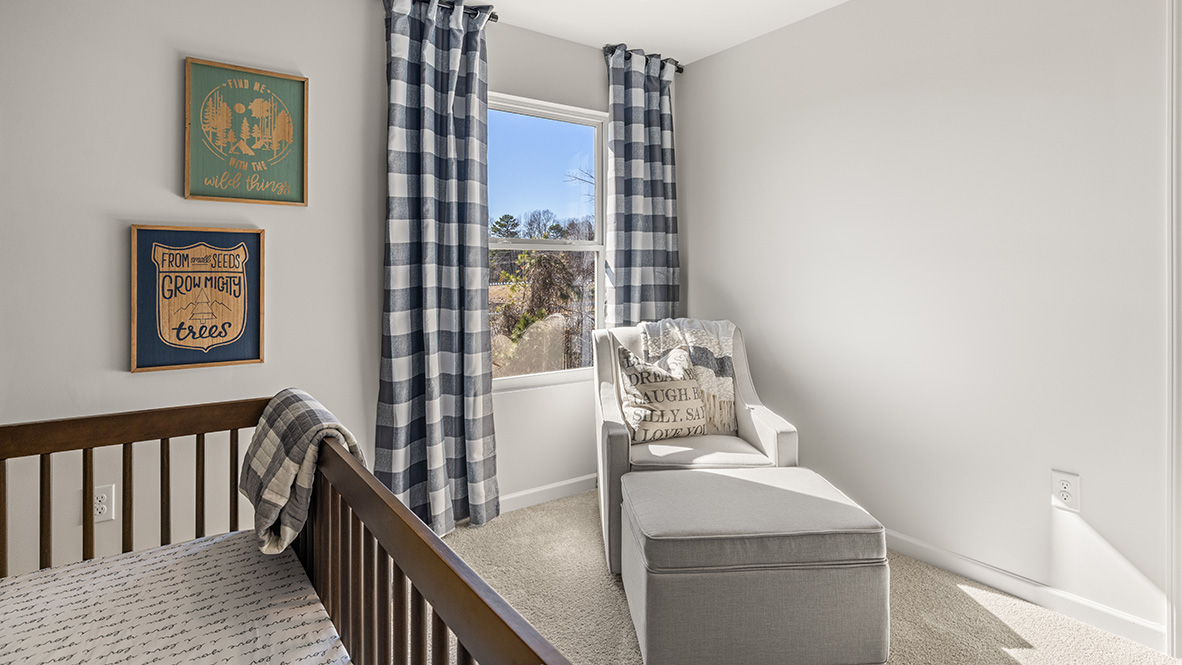 Interior bedroom with window