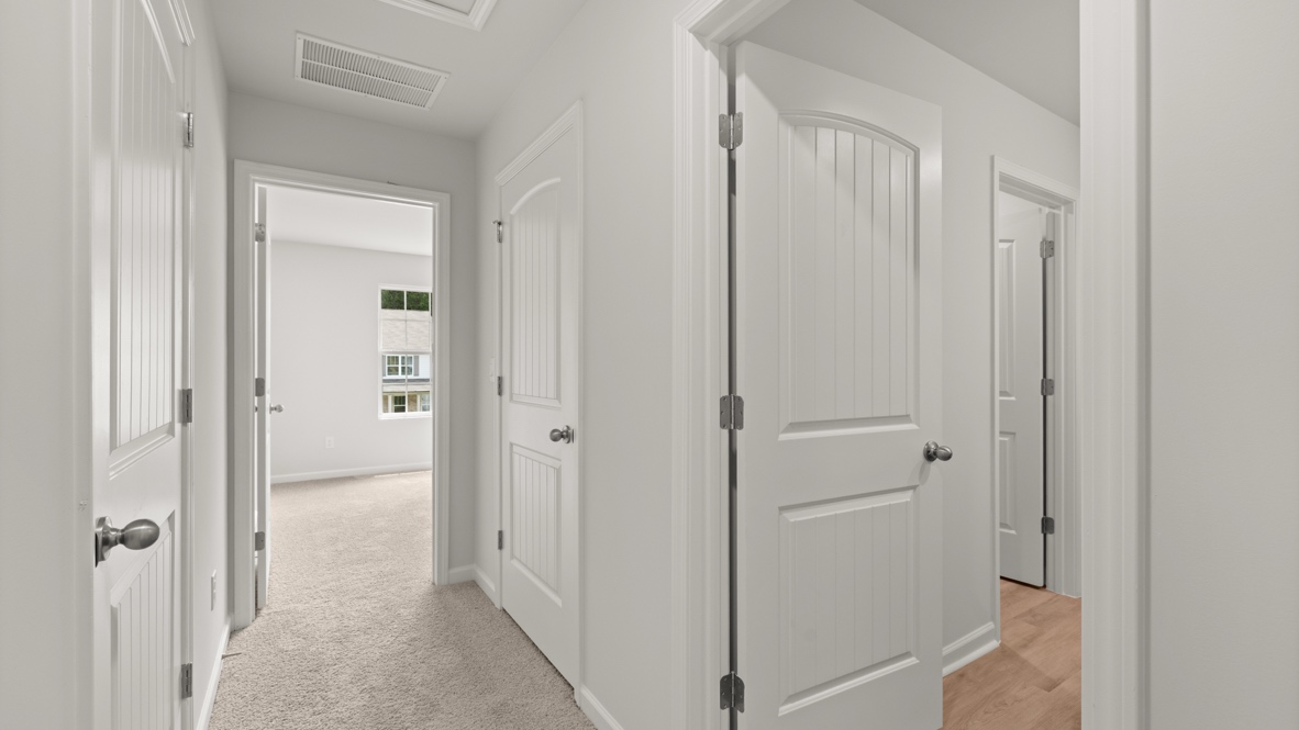 upstairs hallway view