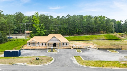 Northwoods at Mirror Lake Smart Home features integrated throughout including thermostat and security system