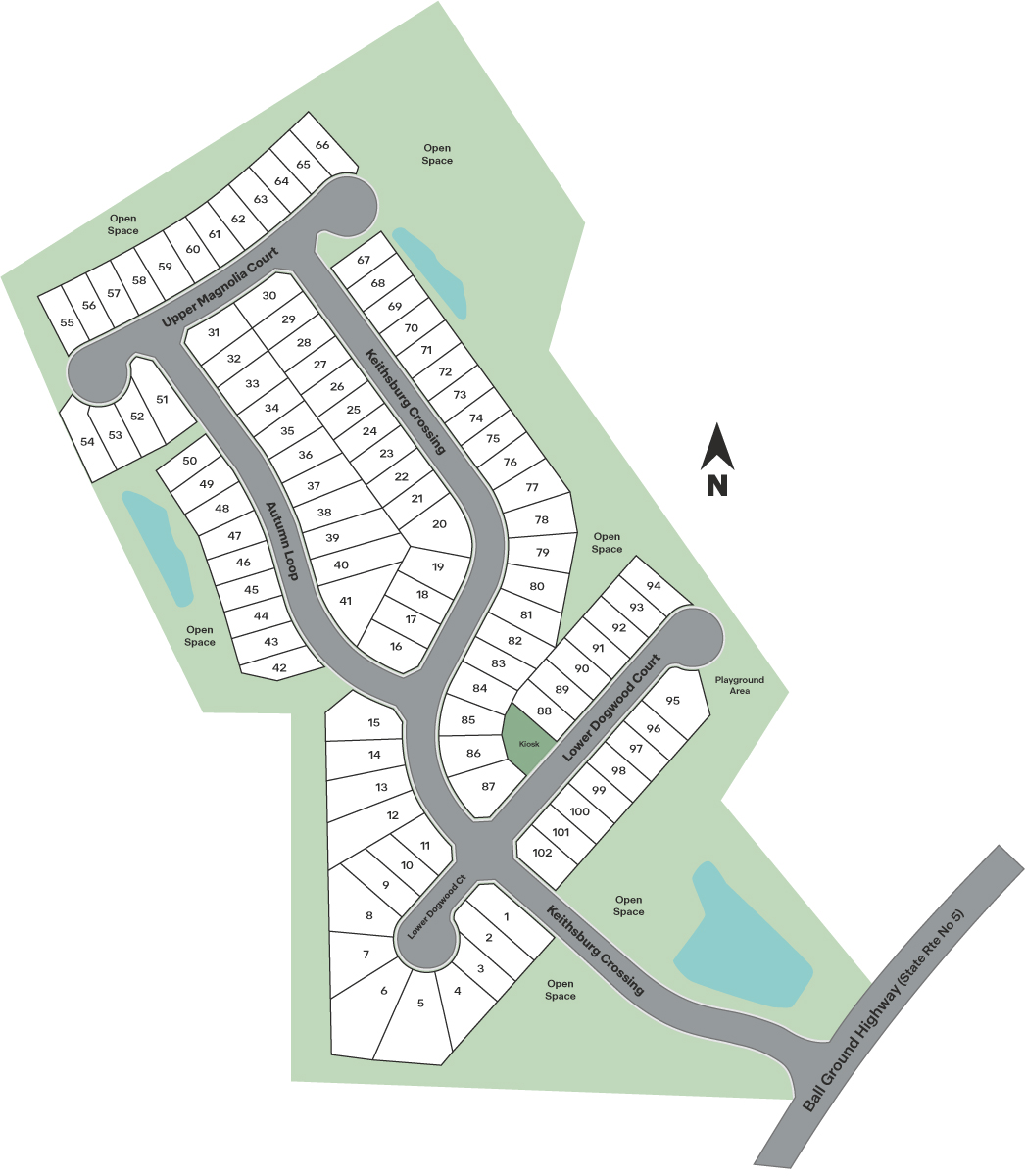 Static Lot Map