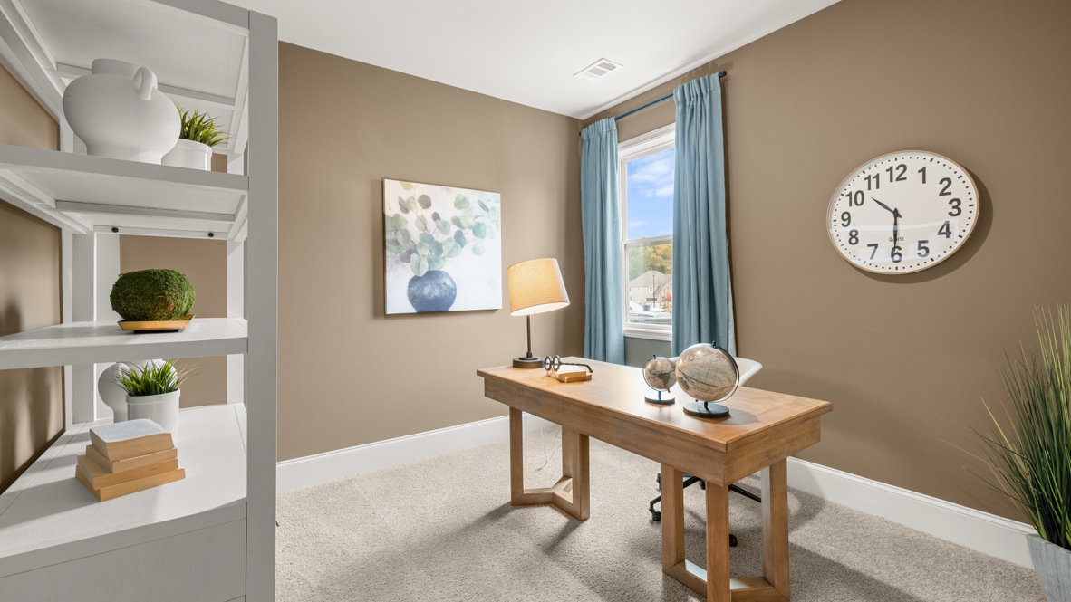 Interior office with windows