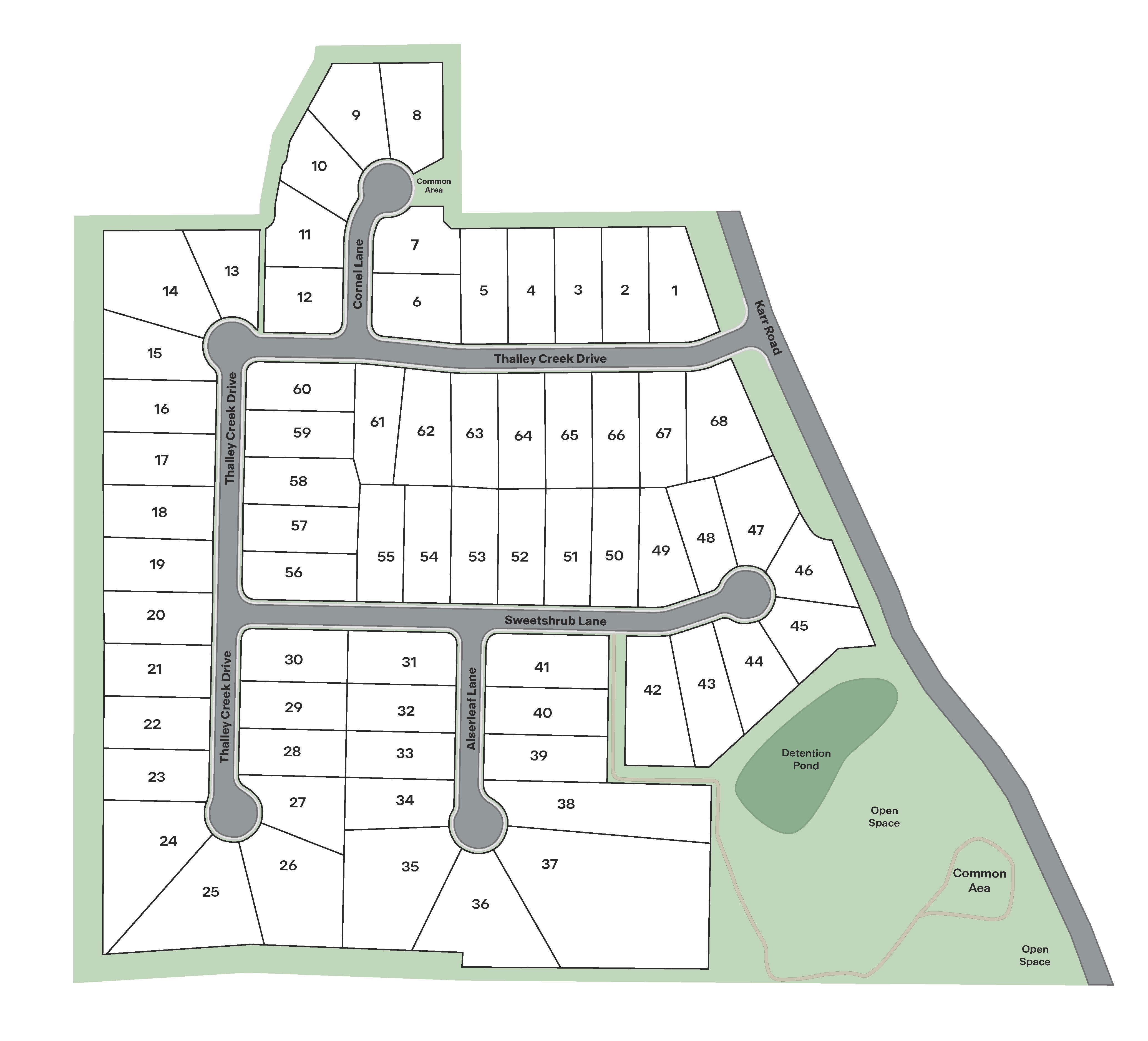 Static Lot Map