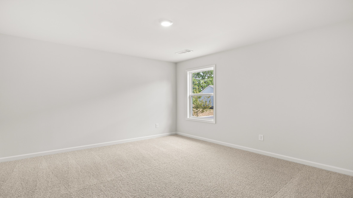 Interior bedroom with window