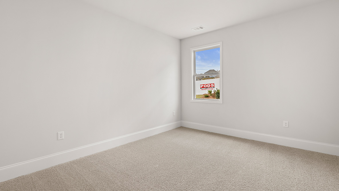 Interior bedroom with window