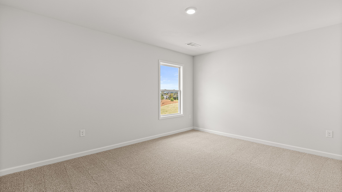 Interior bedroom with window