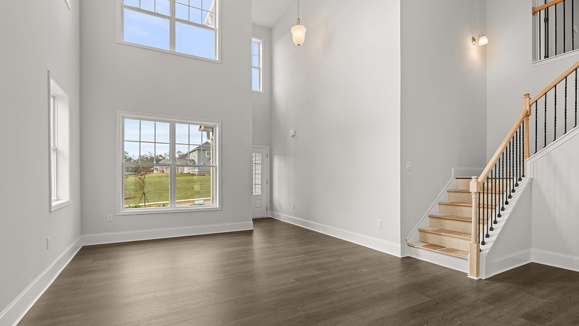 Interior entry-way near staircase