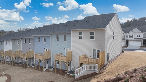 Sudbury Model Exterior at Mountain Park in Dahlonega, Georgia