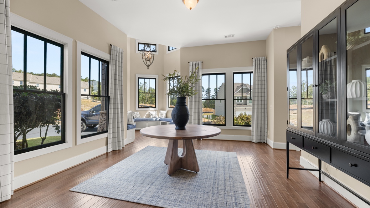 Interior of community clubhouse