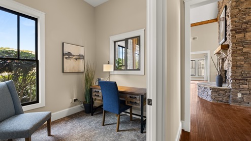 Office in community clubhouse