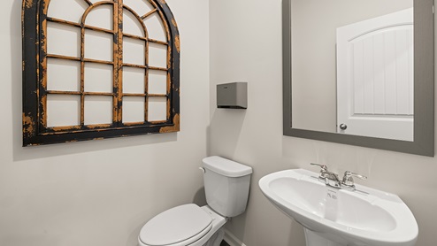 sudbury townhome half bathroom on main level