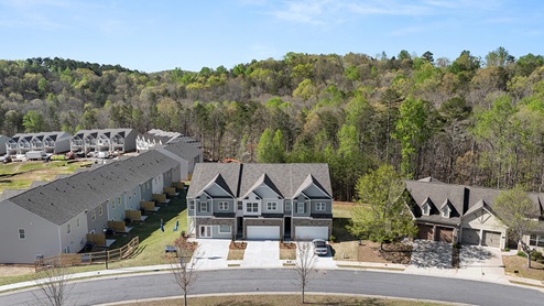 sudbury townhome elevation at mountain park in dahlonega georgia