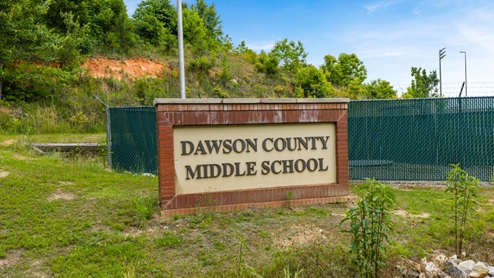 Hughes Court community in Dawsonville Georgia