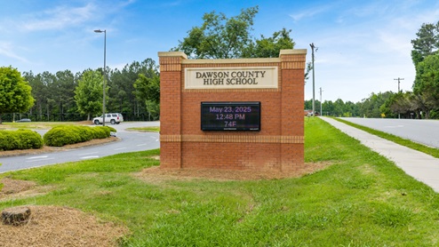 Hughes Court community in Dawsonville Georgia