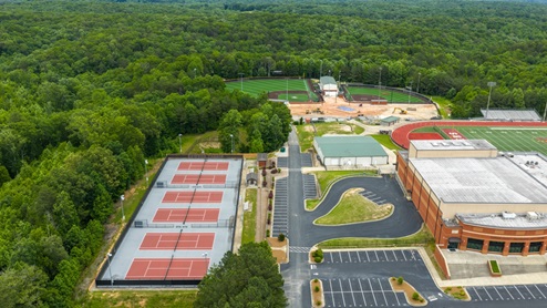 Hughes Court community in Dawsonville Georgia