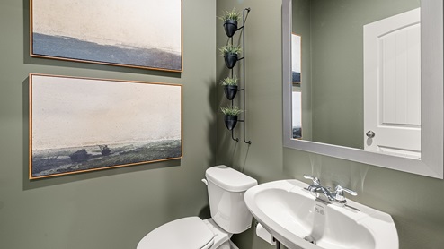 Placeholder townhome half bathroom