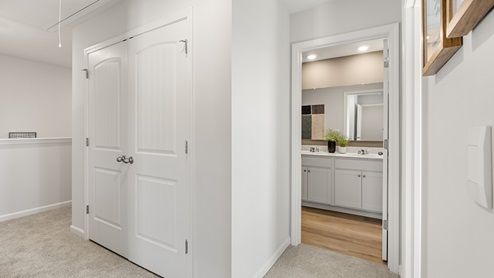 Placeholder townhome hallway