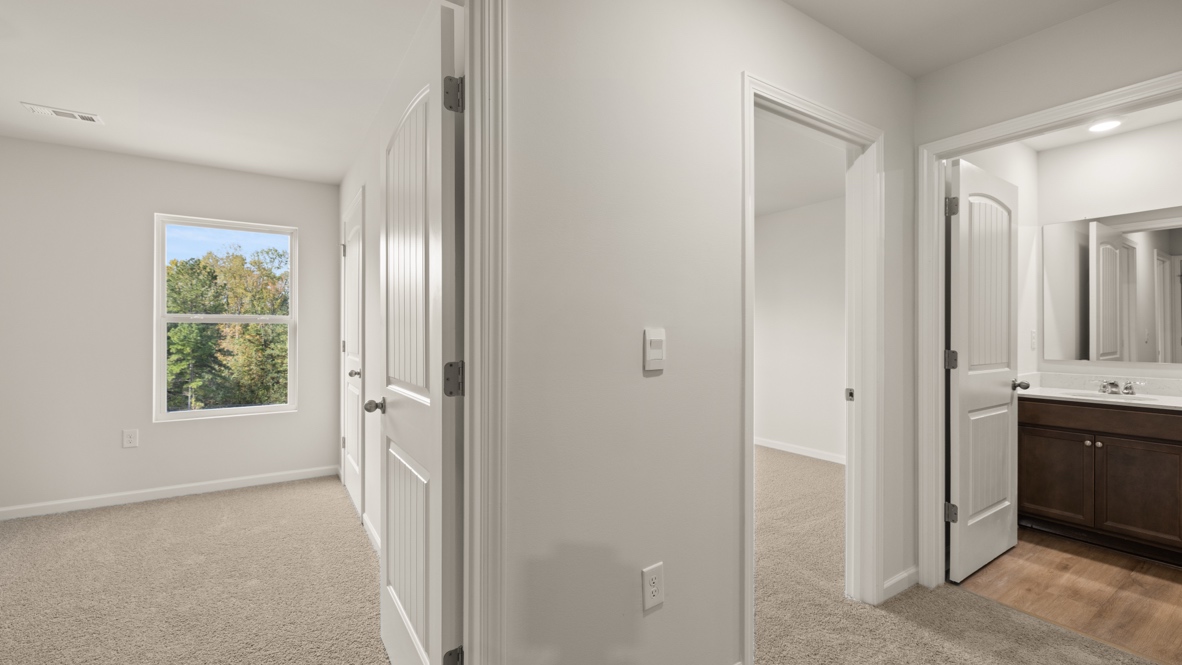 Interior upstairs loft area